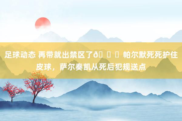 足球动态 再带就出禁区了😂帕尔默死死护住皮球，萨尔奏凯从死后犯规送点