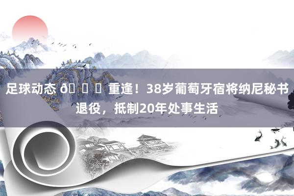 足球动态 👋重逢！38岁葡萄牙宿将纳尼秘书退役，抵制20年处事生活