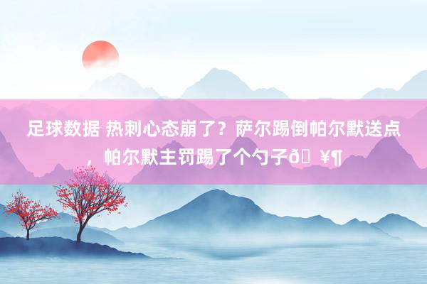 足球数据 热刺心态崩了？萨尔踢倒帕尔默送点，帕尔默主罚踢了个勺子🥶